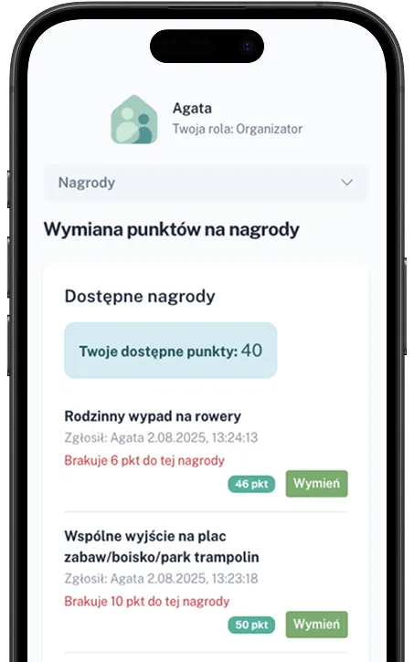 Aplikacja planado - nagrody